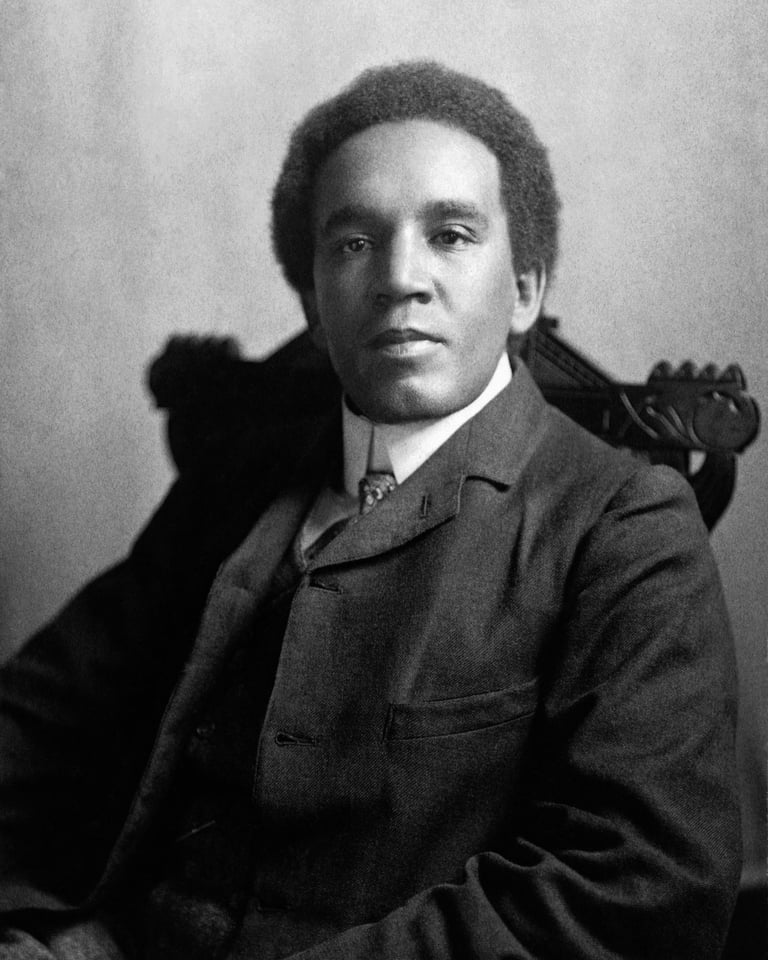 Samuel Coleridge Taylor acclaimed musician, composer and conductor
