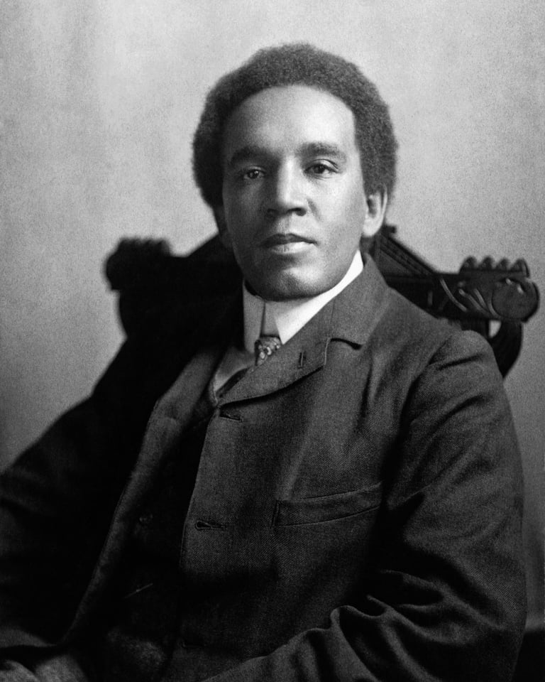 Samuel Coleridge Taylor acclaimed musician, composer and conductor