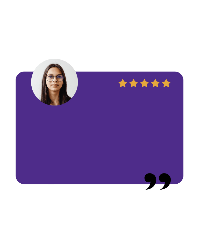 avis c'une cliente à lunette