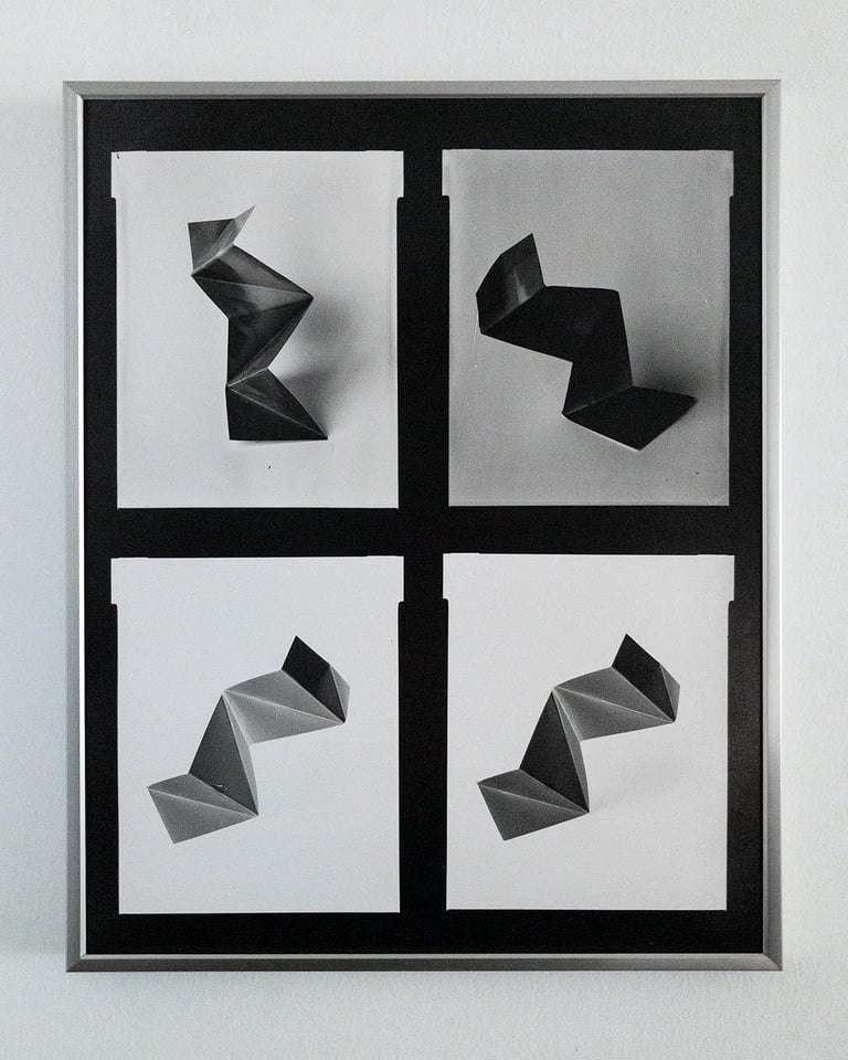 a black and white photograph of a picture of a picture of a picture of a