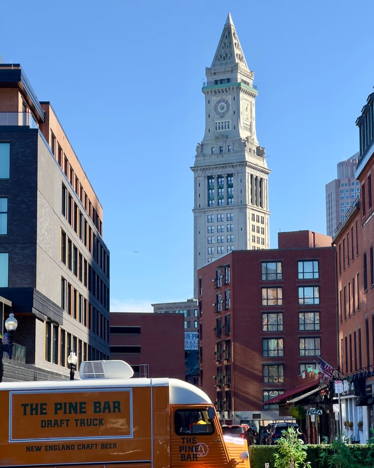 the customs building in Boston 