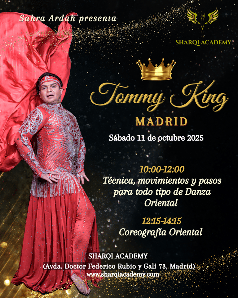 Tommy King en Madrid Danza Oriental