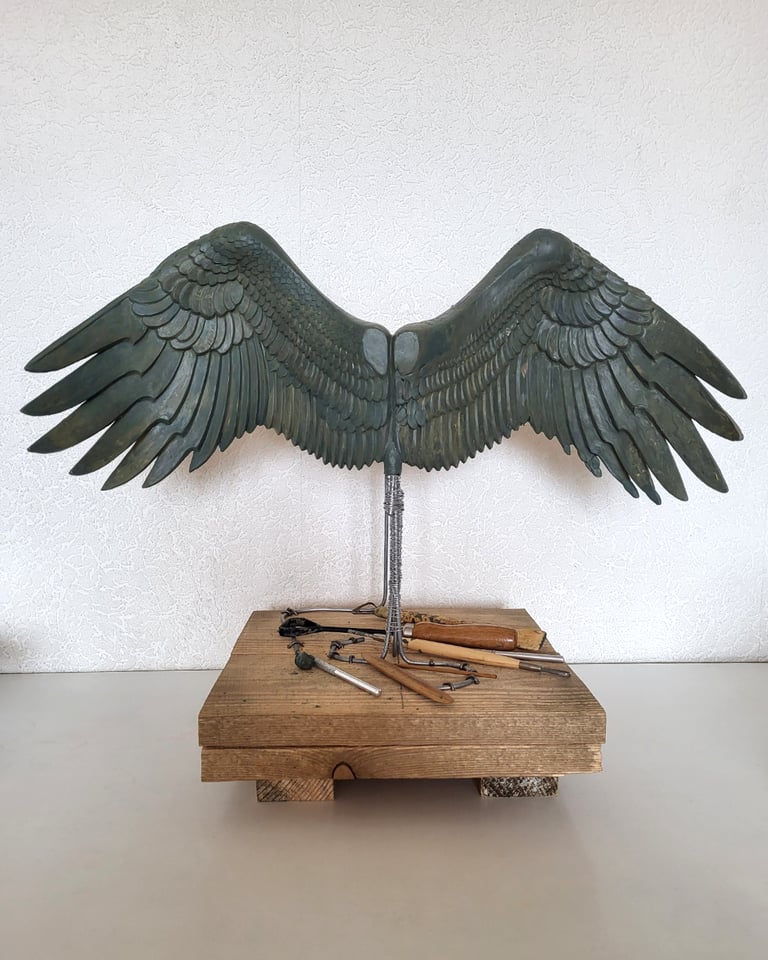 Clay Garuda wings.