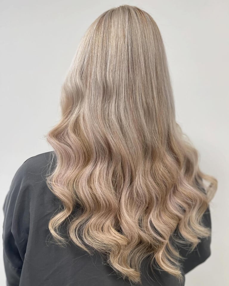 curly hair extensions in hull