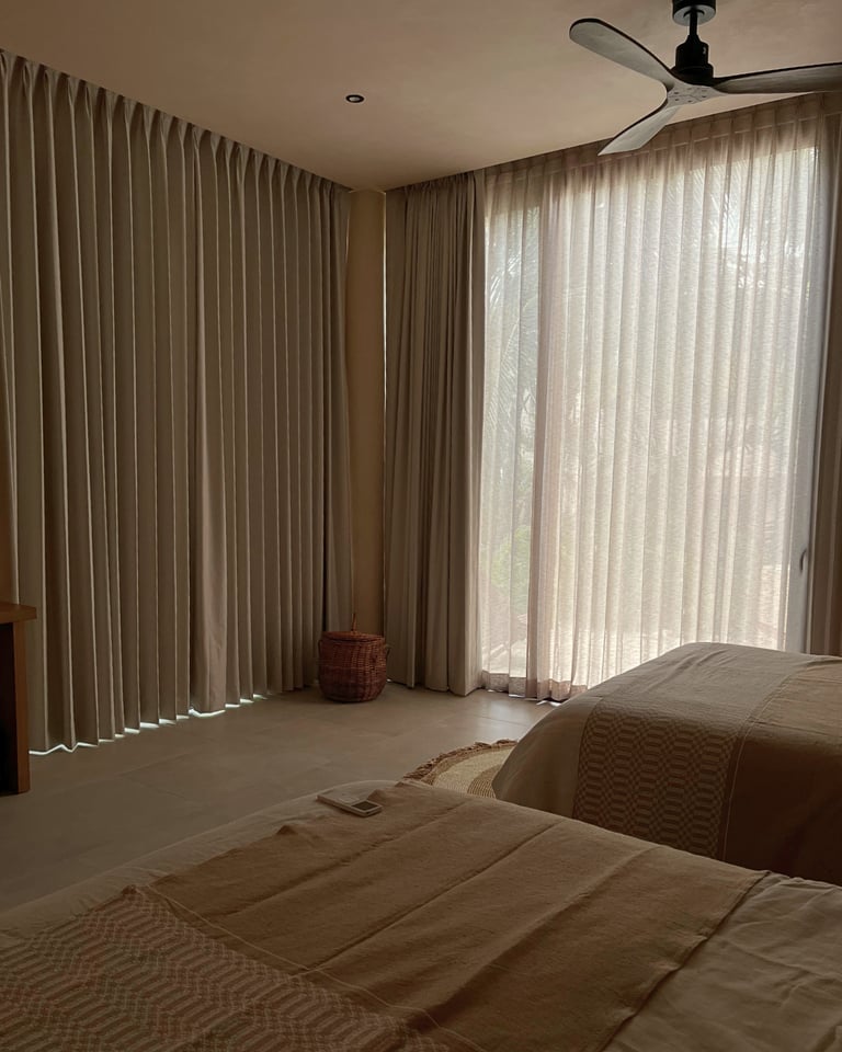 Cortinas blackout en Tulum y Riviera Maya