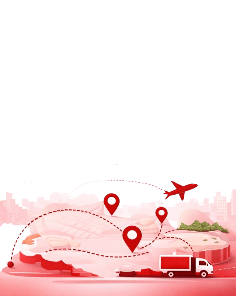 Intercity food delivery system designed for long distance orders with Hungersate