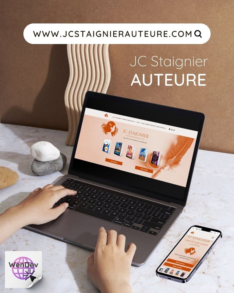 Site de JC Staignier, auteure