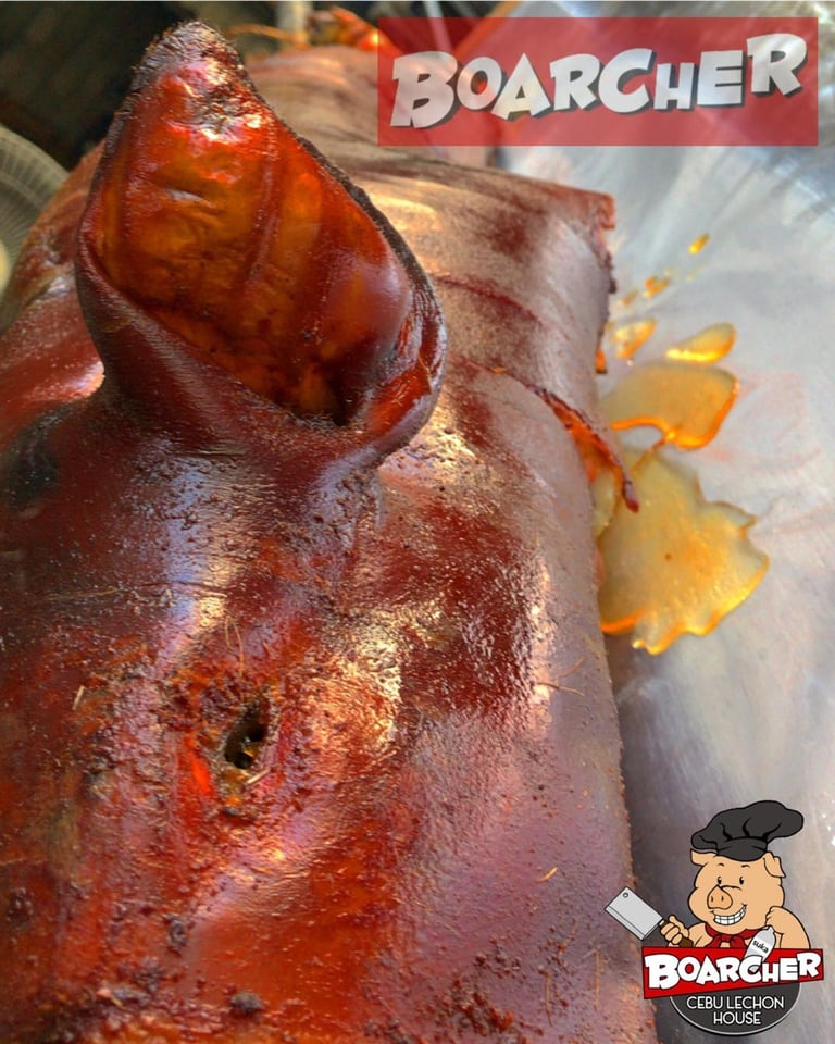 photo of lechon with liquid oozing out from is belly