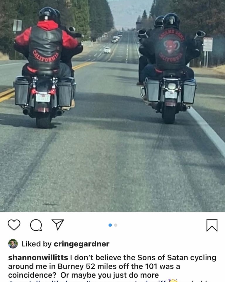 Michael Falk is not a son of Satan just Samuel Fortune Falk