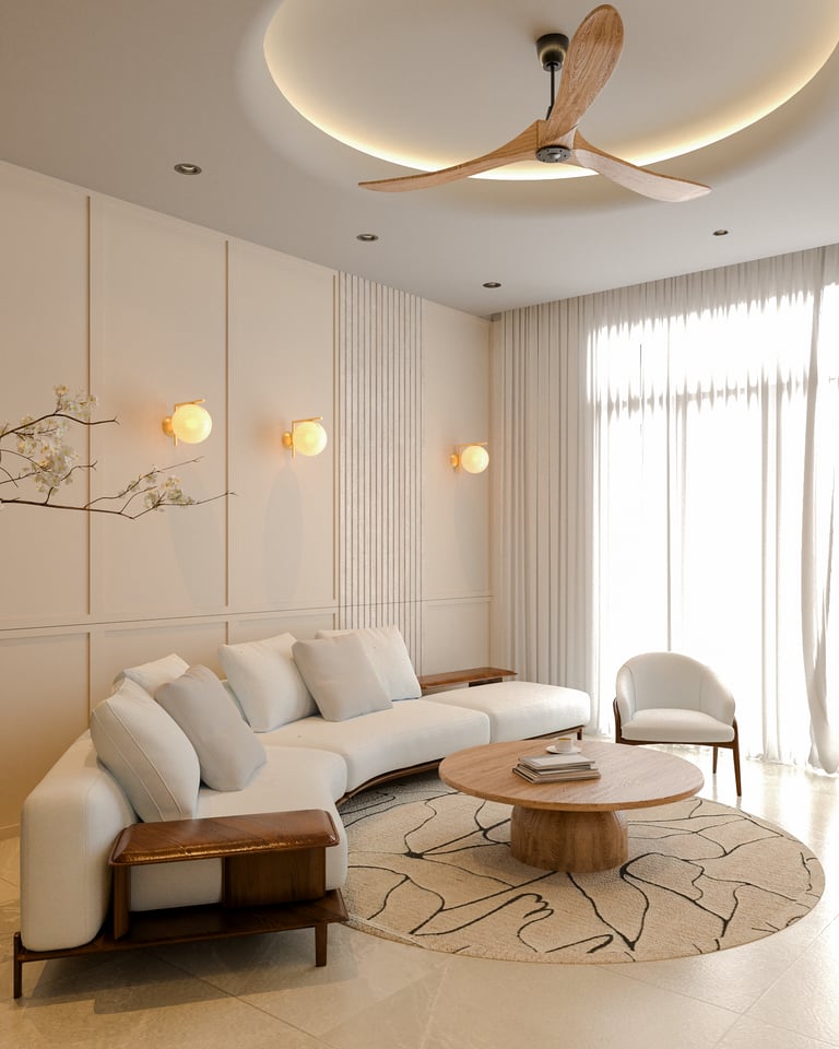 render sala de estar