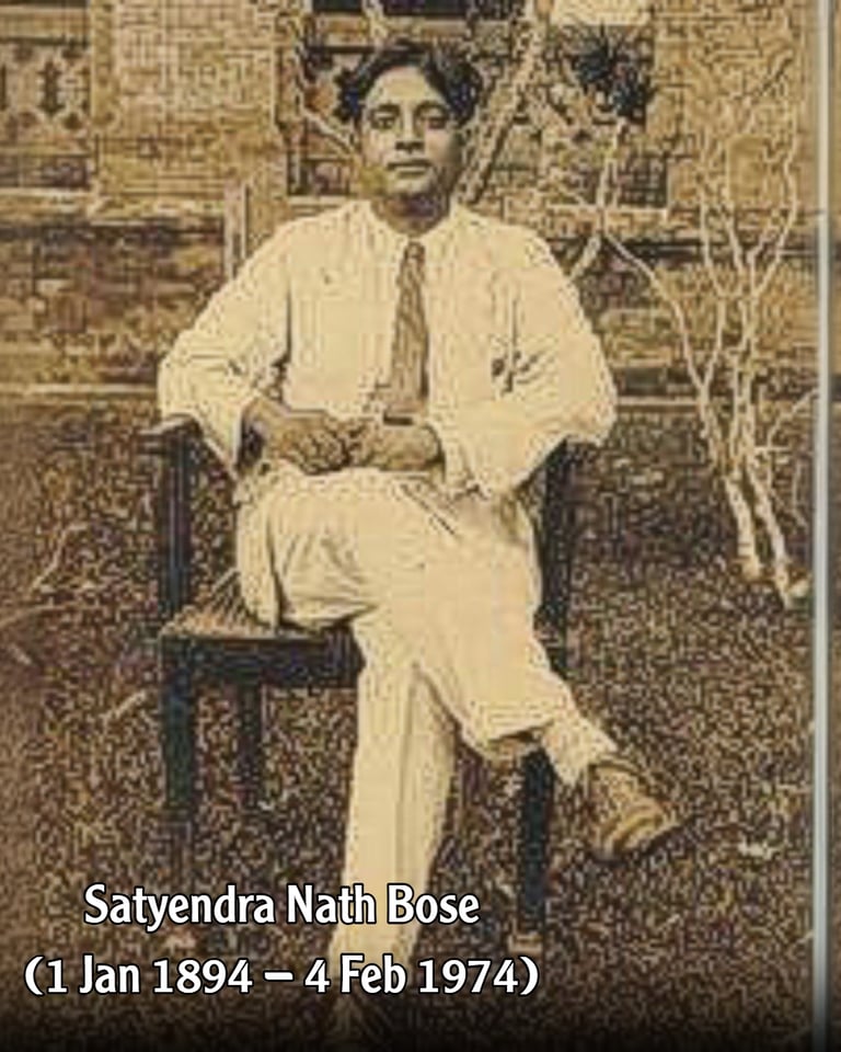 From Kolkata to Quantum Physics: The Extraordinary Life of Satyendra Nath Bose?
