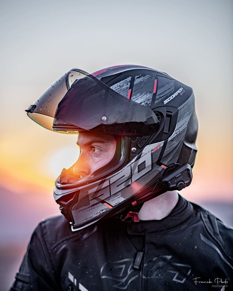 Maël le motard