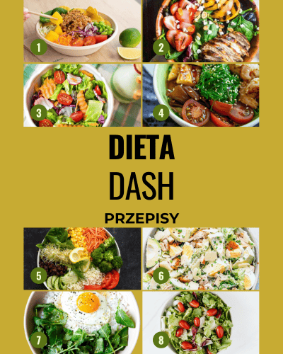Dieta DASH jadłospis na 14 dni pdf, przepisy online na 7 dni