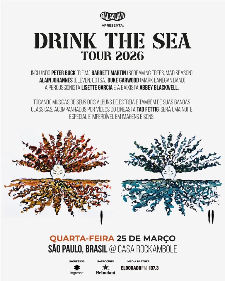 Drink The Sea (EUA) anuncia show inédito em São Paulo