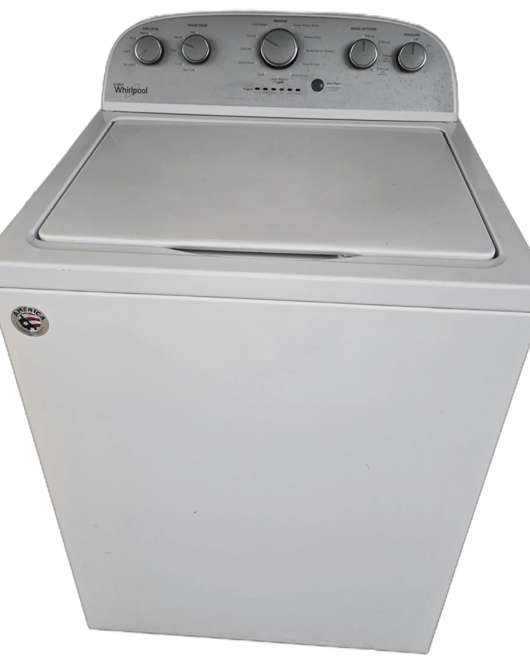 Whirlpool washer.