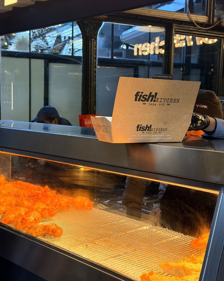 Fish and Chips from fish!KITCHEN, London, 2025