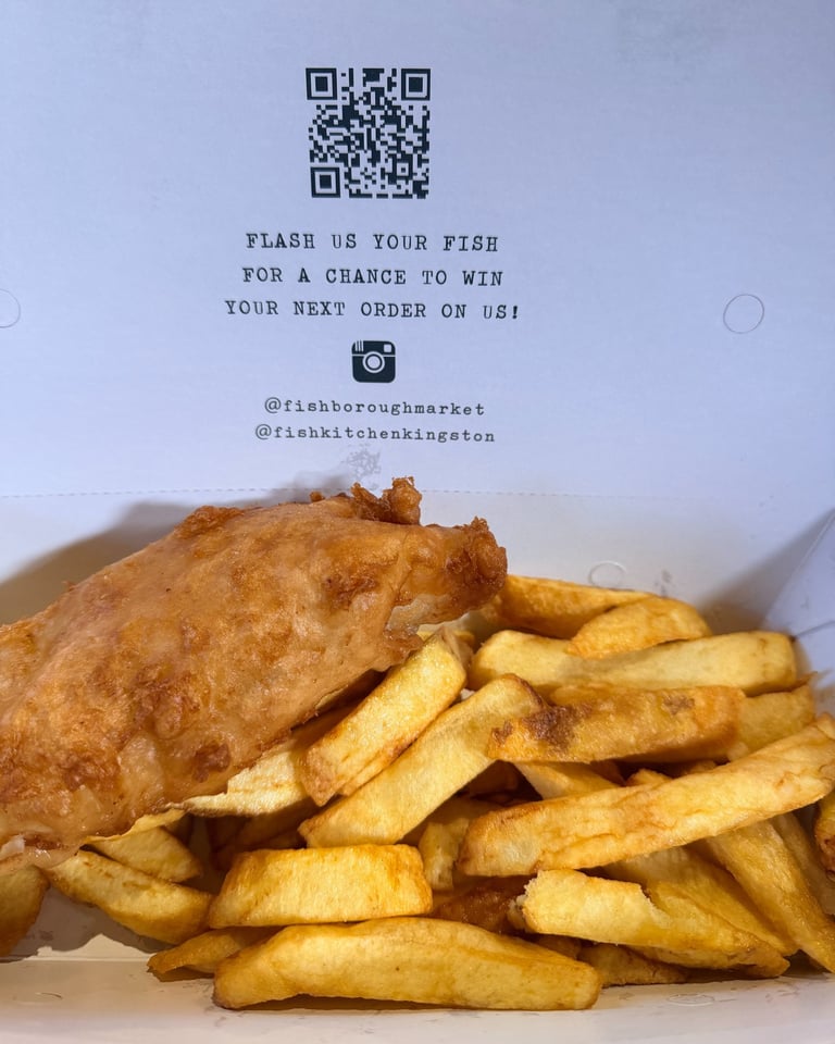 Fish and Chips from fish!KITCHEN, London, 2025