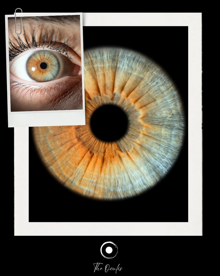 The Oculis® "4:5 İris Post", "InstaPost @theoculis"