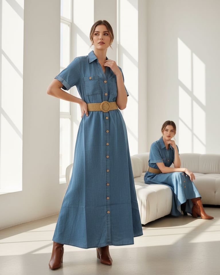 Vestido de mezclilla