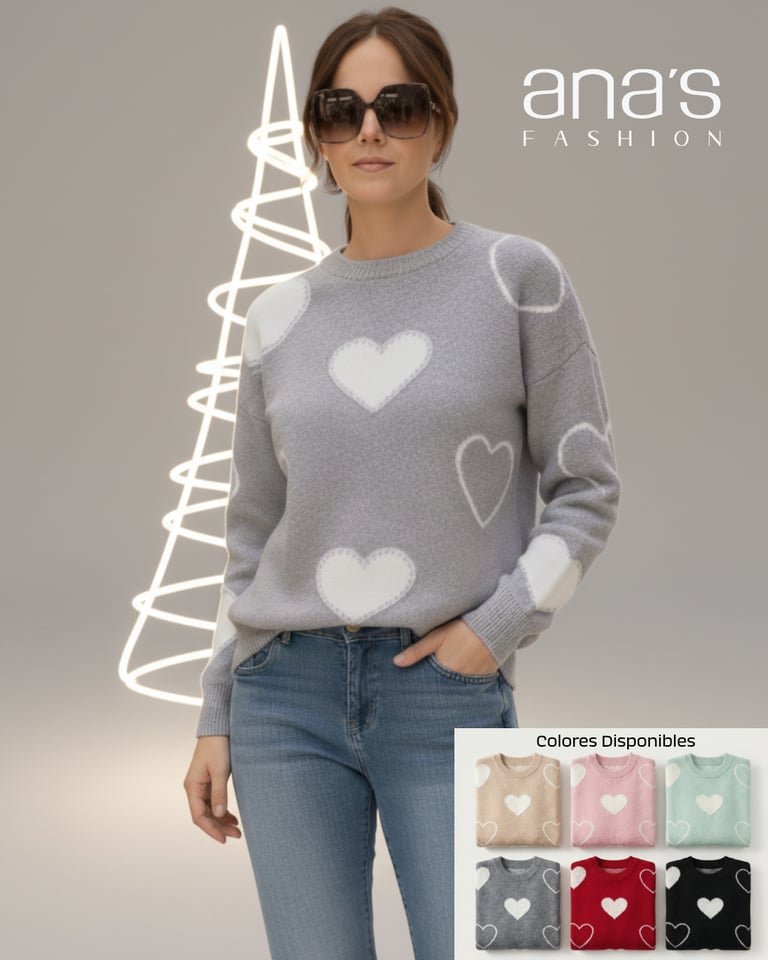 Suéter de Corazón