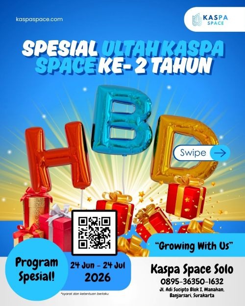 Program Ultah Kaspa Space: Rayakan HUT dengan Keuntungan dan Hadiah Menarik!