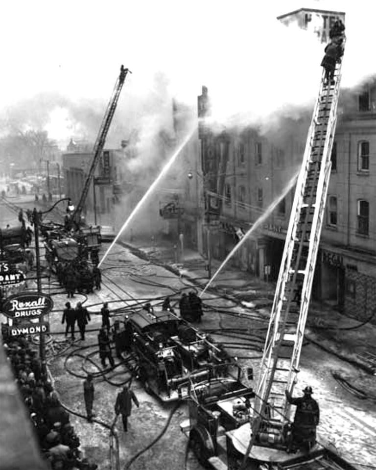 Brant Hotel fire 1962