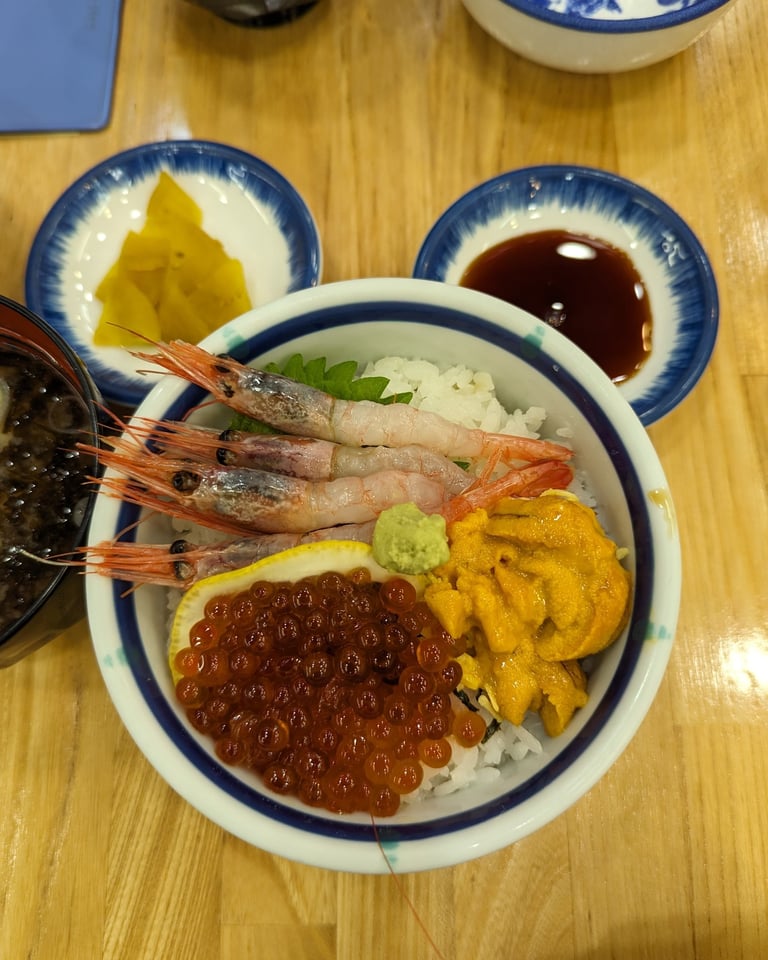 hakodate, japan, travel, sushi, breakfast