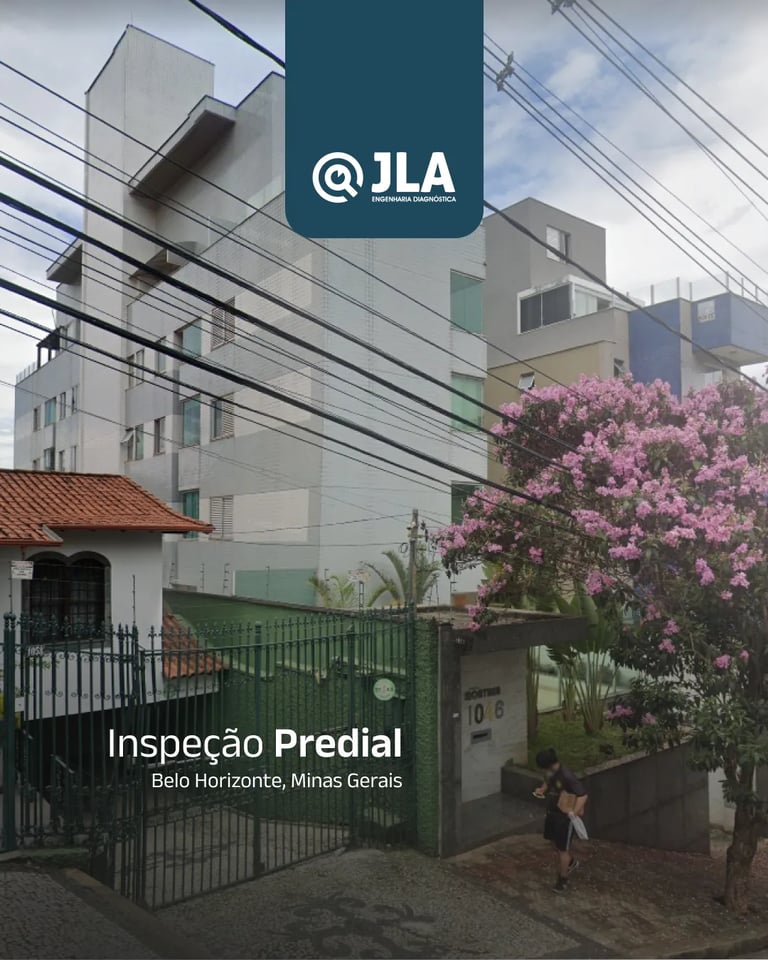 inspeção predial feita por nós em belo horizonte