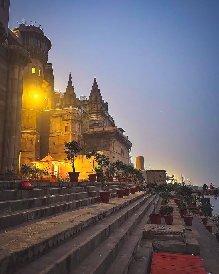 Morning Boat Ride from Dashashwamedh Ghat (84 Ghats Approx.15 Km Round)