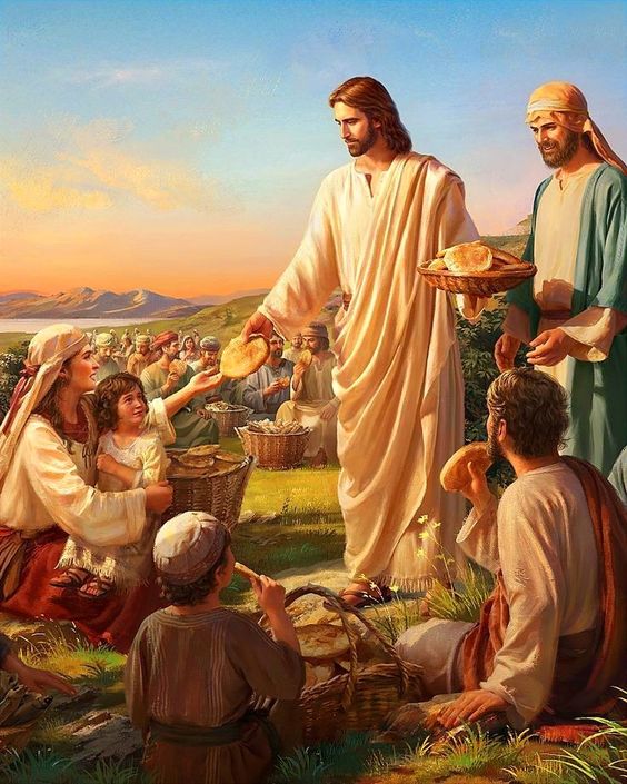 God feeds the 5000