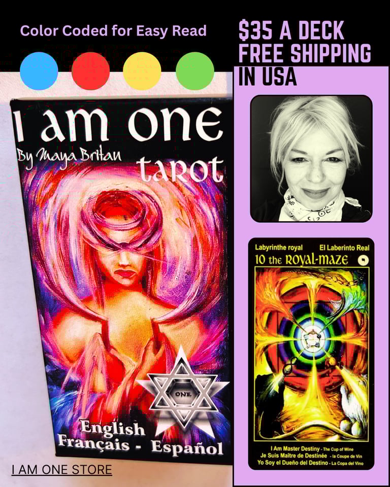 I Am One tarot deck tarot readings in Los Angeles & online