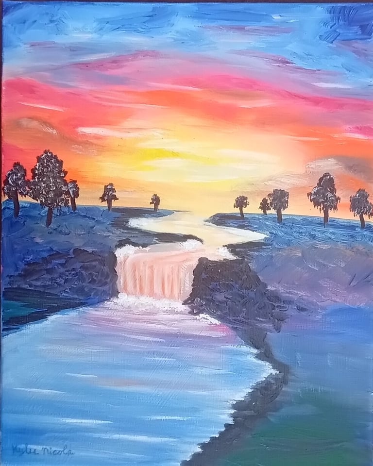 Brilliance (painting) Kylee Nicole