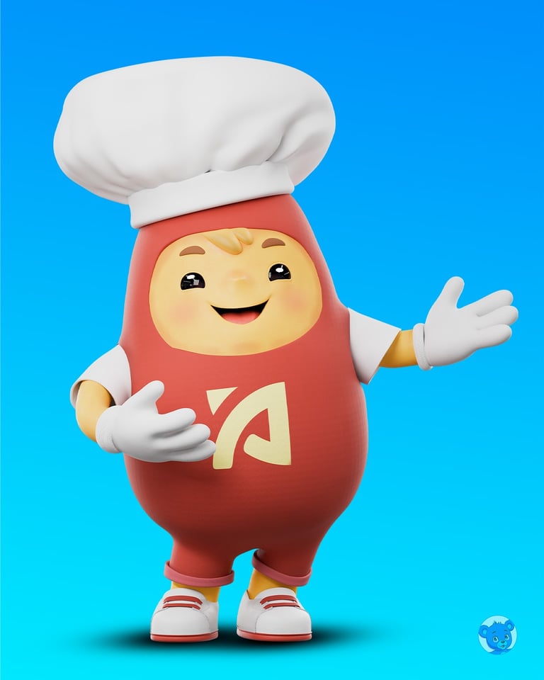 Redesign do Mascote 3D