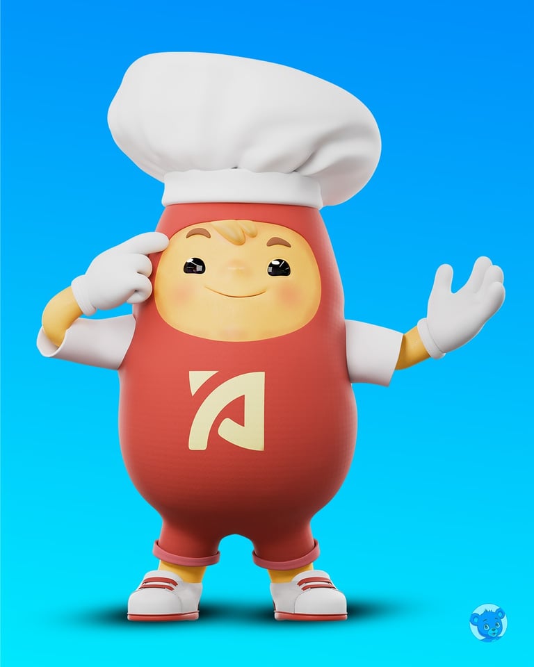 Redesign do Mascote 3D