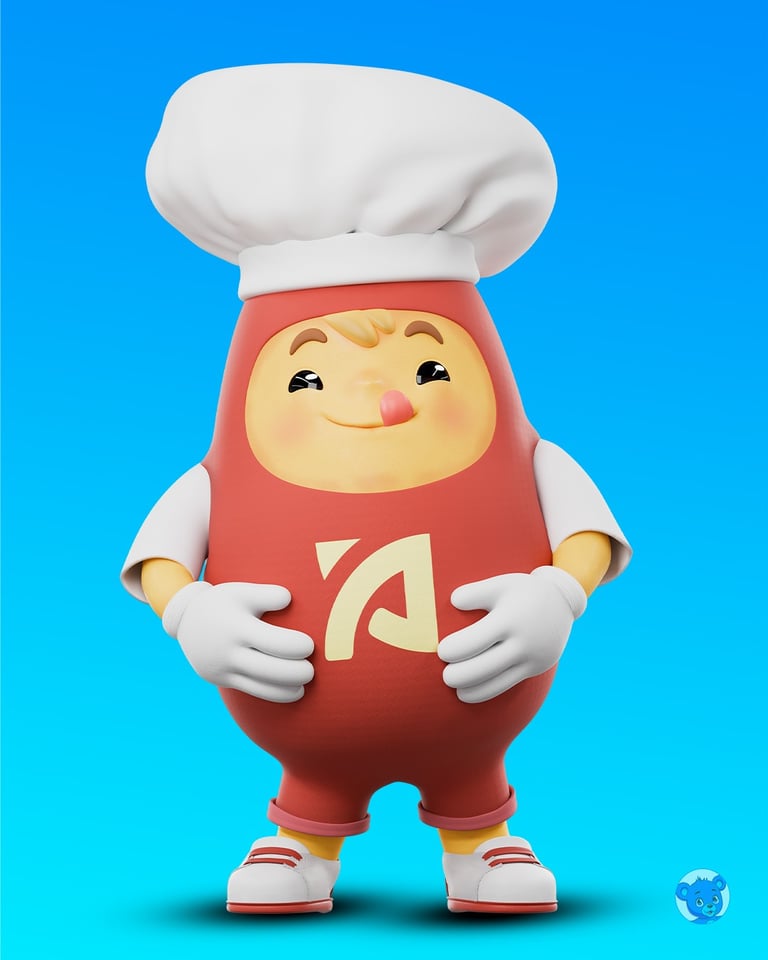 Redesign do Mascote 3D