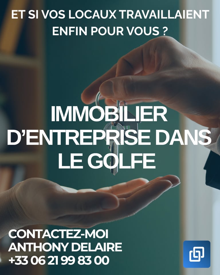 Immobilier entreprise dans le golfe