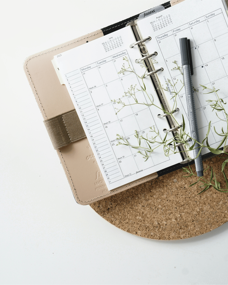 Un agenda pour prendre les futurs rendez-vous avec son sophrologue