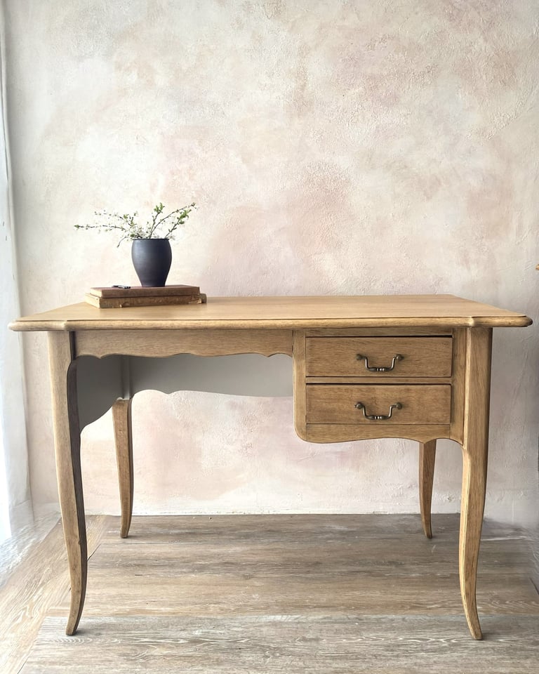 Bureau ancien rénové à l'atelier Chêne & Chiné à Rennes