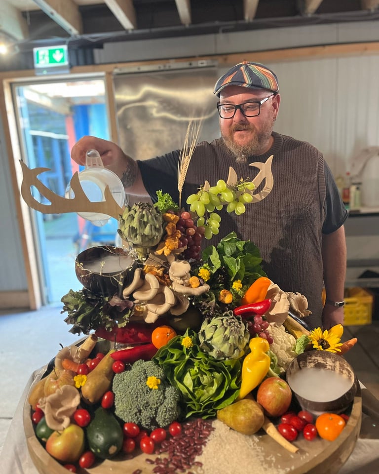 activating the food installation