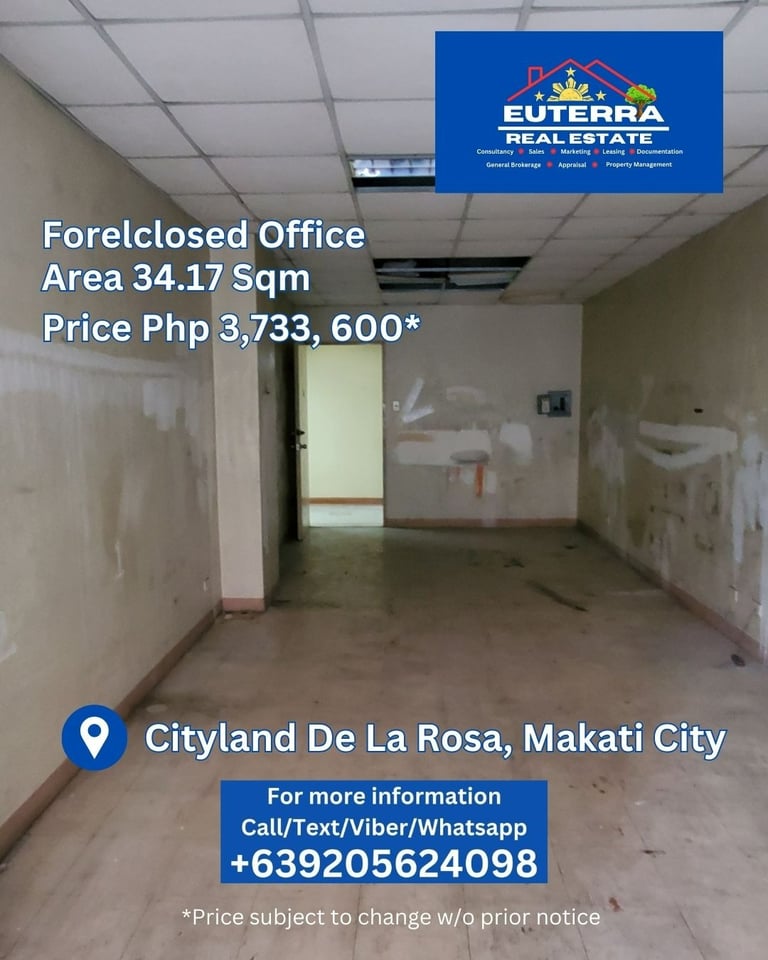 Foreclosed Commercial Unit in Makati
