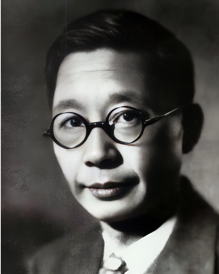 Photo of Lao She author and playwright.