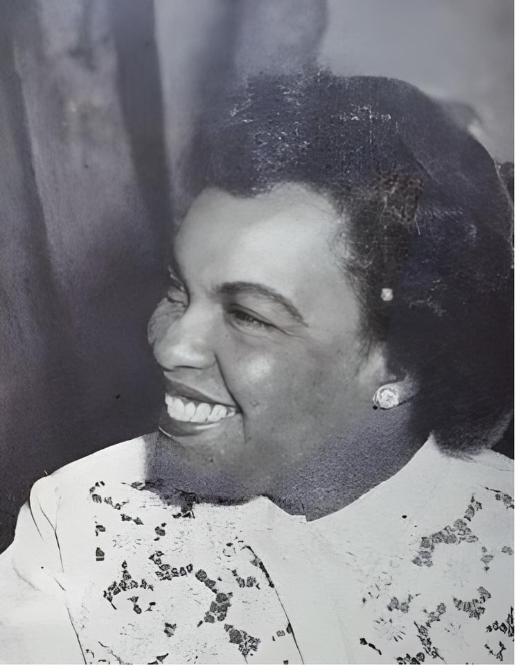 Photo of Winifred Atwell piano player British musician originally from Trinidad