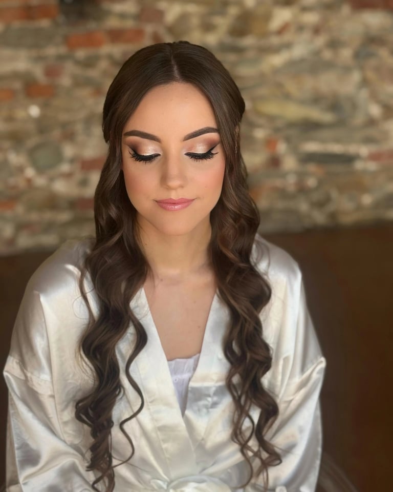 Trucco sposa luminoso realizzato a Torino da Jessica Simonati