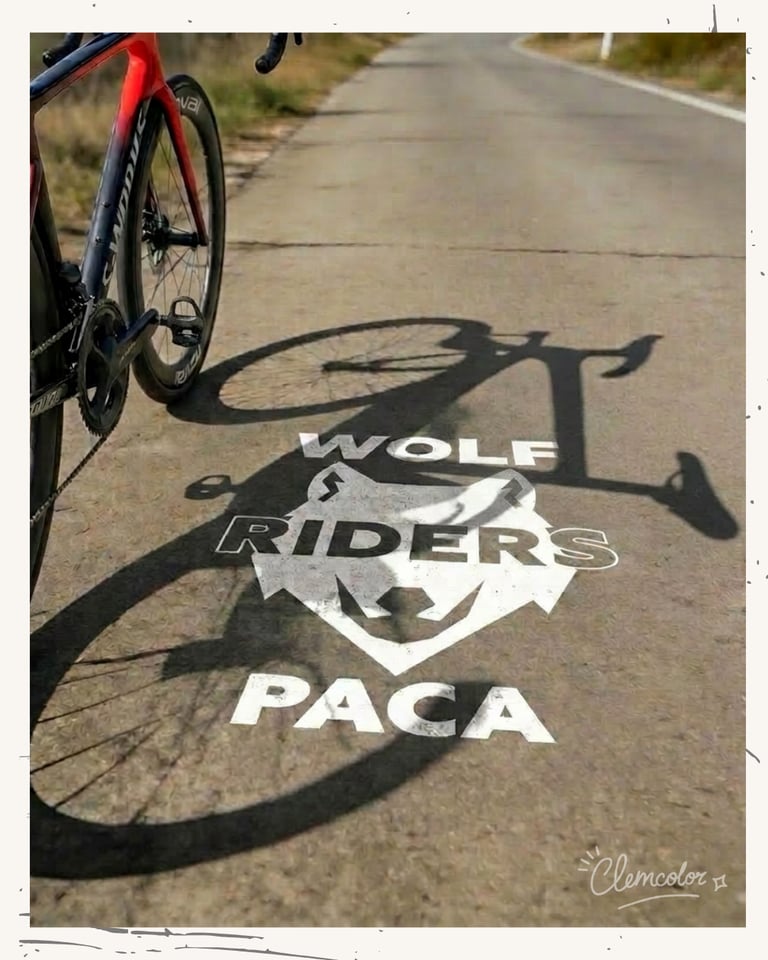 logo wolf riders paca