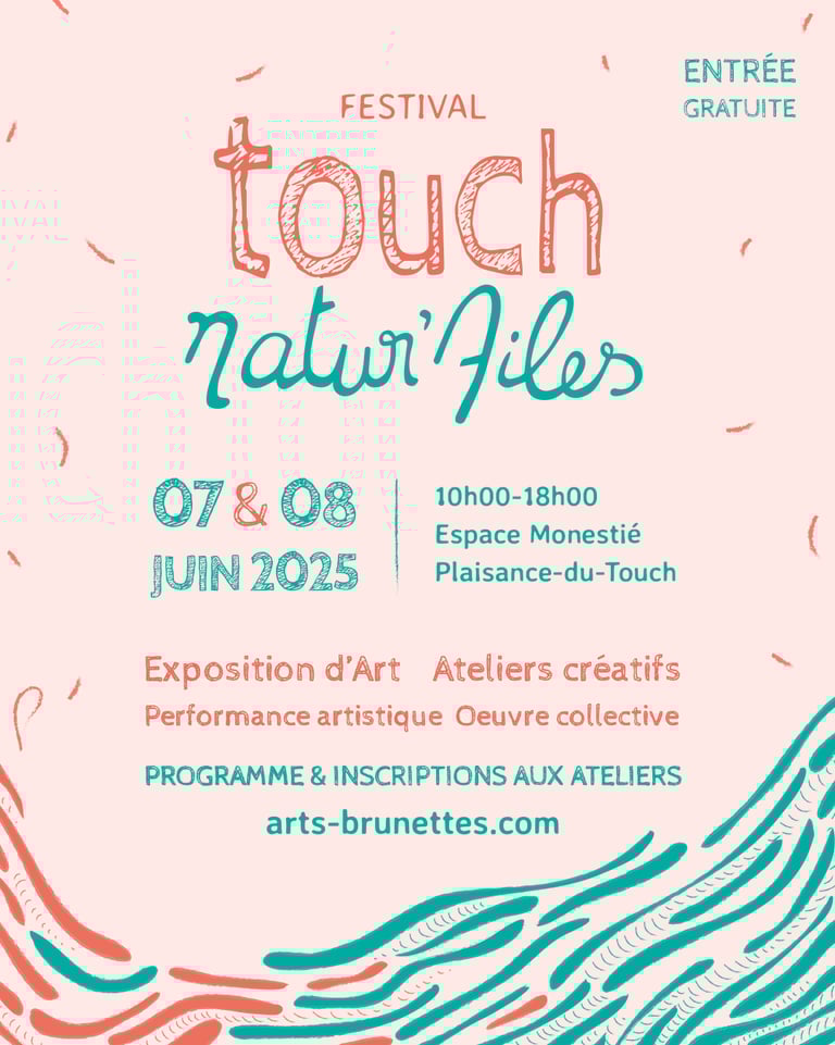 Affiche Festival Touch Natur'Ailes #2