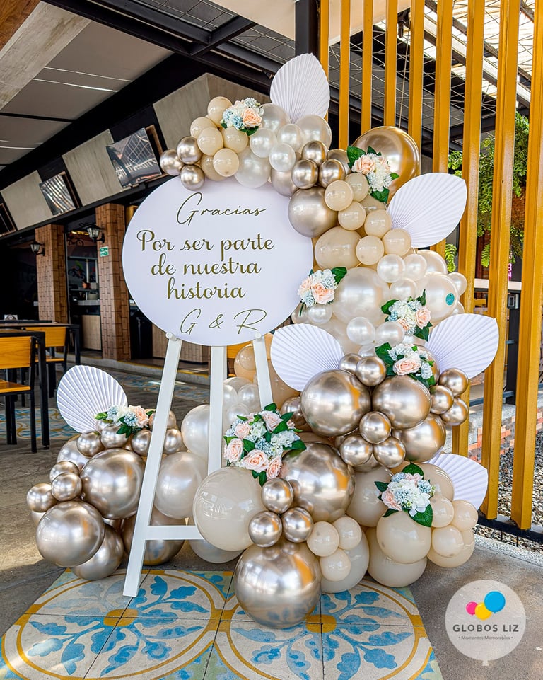 decoración con globos en Pereira