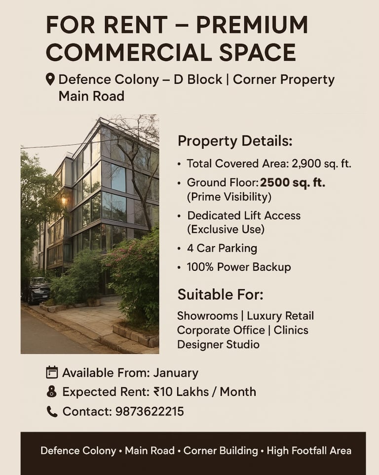 commercial space for rent