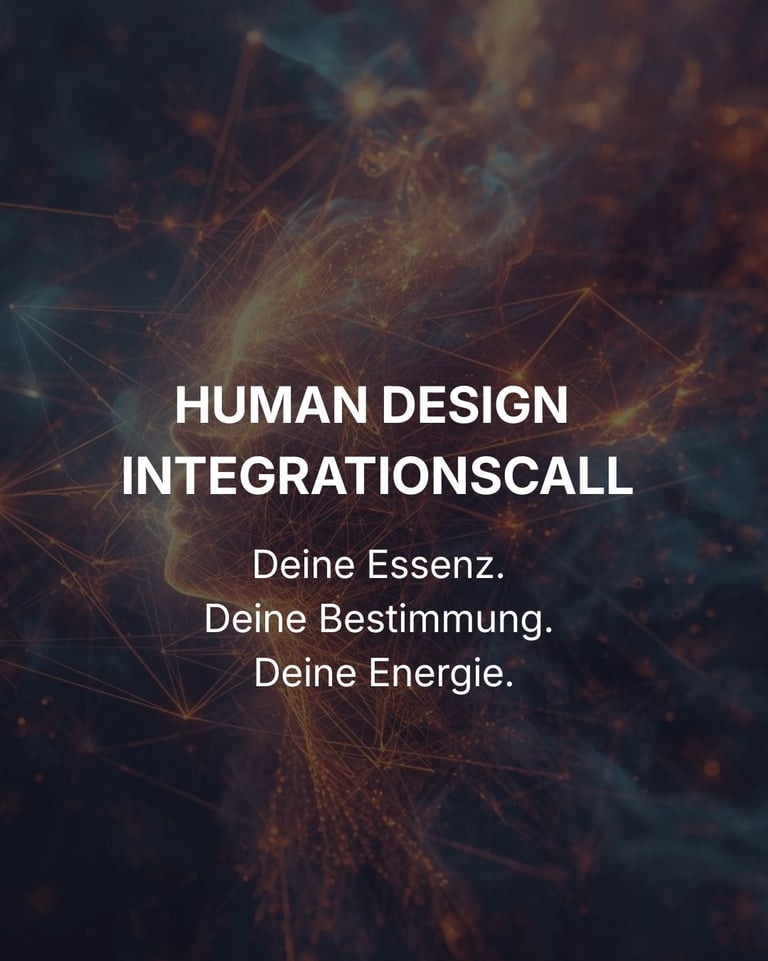 Human Design Integrationscall Cover