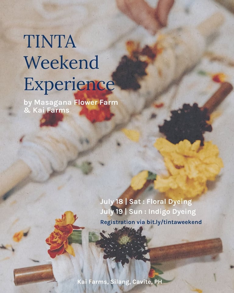 TINTA Weekend poster