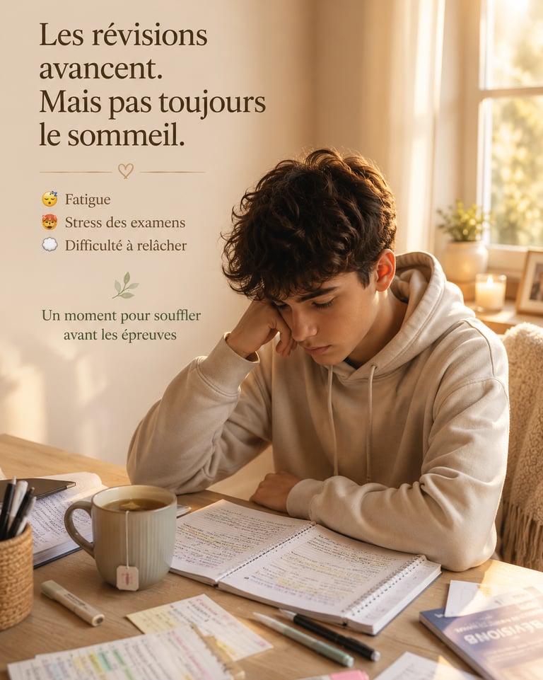 conseil stress examens Vaucluse